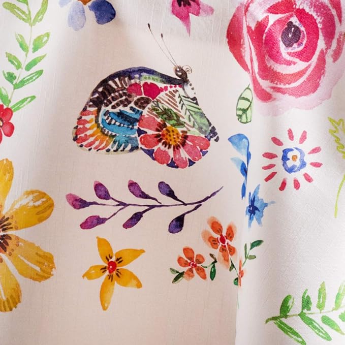 Maison d' Hermine Table Cloth Round Table 100% Cotton 69 Inches Tablecloth - Image 7