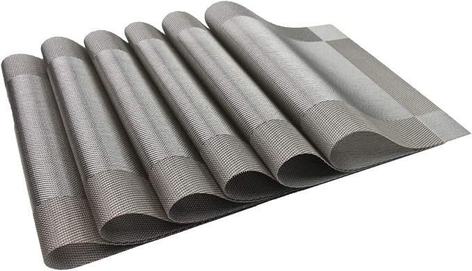 PIGCHCY Place Mats Heat-Resistant Non Slip Table Mats - Image 2