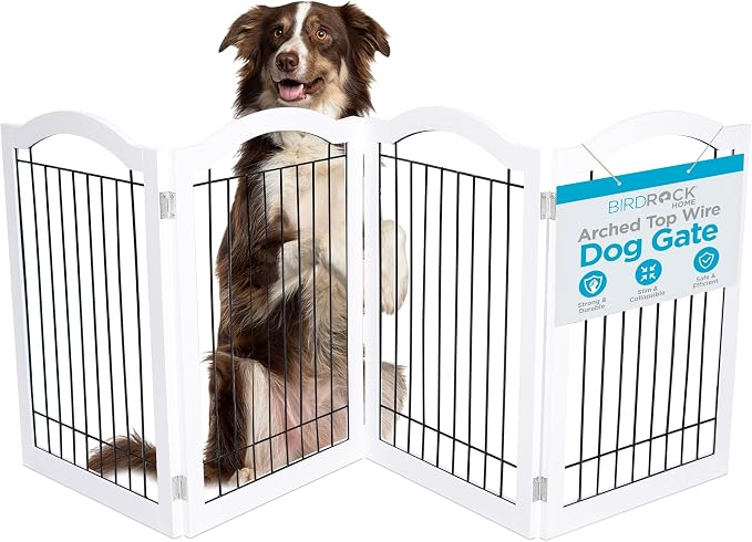 Internet's Best Wire Dog Gate by BIRDROCKHOME