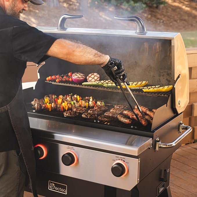 recteq X-Fire Pro 825 Wood Pellet Smoker Grill, Wi-Fi Electric Pellet Grills - Image 4