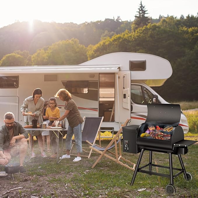 KingChii Electric Wood Pellet Grill & Smoker - Image 6