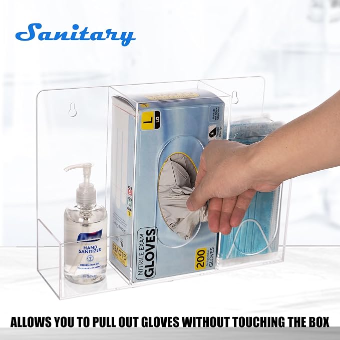 Acrylic Hygiene Dispenser Station - Image 3