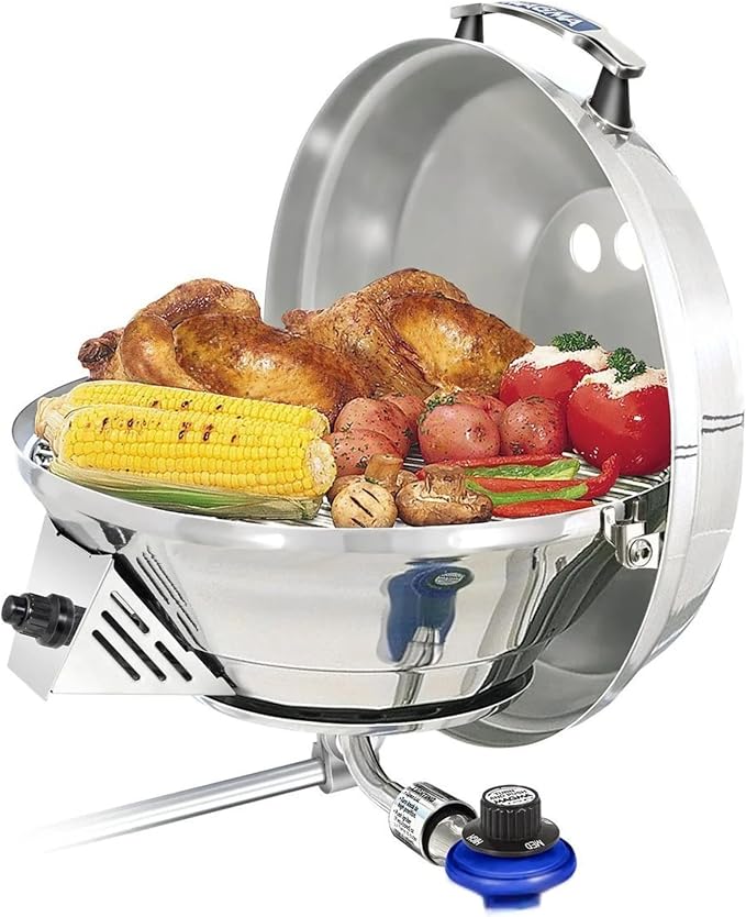 Magma Products, Marine Kettle 3, Combination Stove & Gas Grill, Propane by MagmaProducts