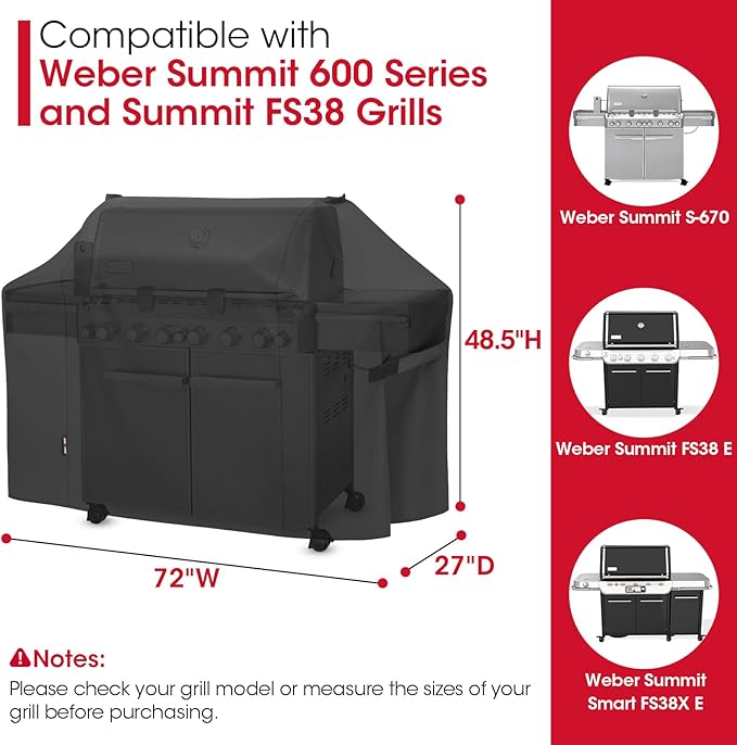 Unicook Grill Cover Compatible - Image 2