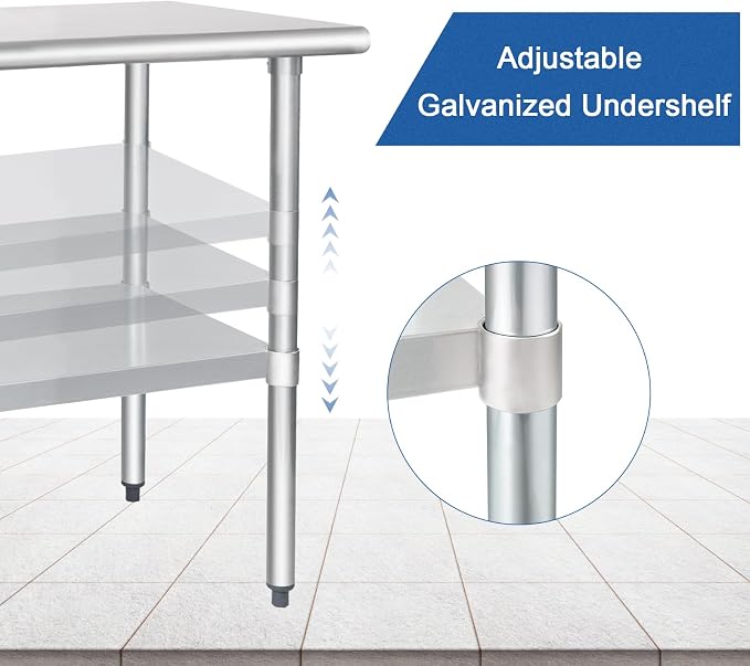 HARDURA Stainless Steel Table 24X24 Inches - Image 4