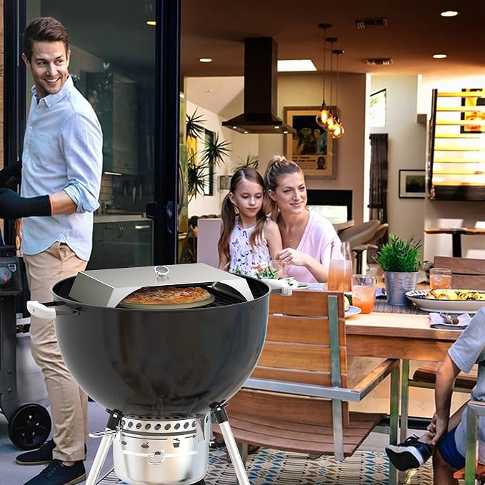 Skyflame Universal Stainless Steel Pizza Oven Kit - Image 6