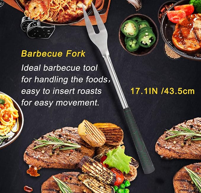 POLIGO 7PCS Golf-Club Style BBQ Tools Set Grilling Tools - Image 5