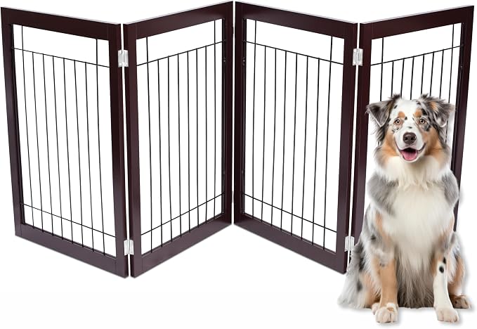 Internet's Best Traditional Wire Dog Gate by BIRDROCKHOME