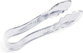 Serving Tongs, 6-Inch Clear Polycarbonate, Set of 12