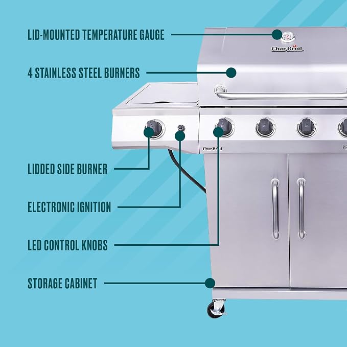 Charbroil Performance Series Convective 4-Burner - Image 7