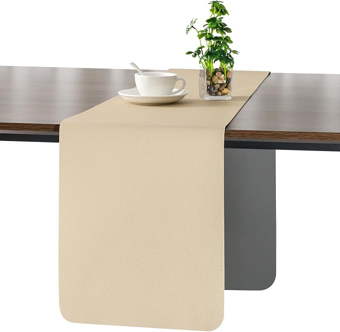 Myir JUN Table Runner Double Sided Vinyl Runner Table 55 Inch Long Runner by MyirJUN