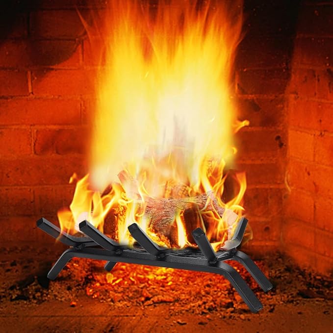 G GOOD GAIN Fireplace Grate - Image 2