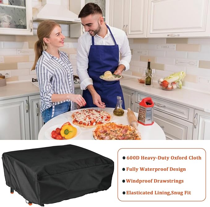 Pizza Oven Cover for Blackstone 2238 2379 Leggero Tabletop Pizza Oven, - Image 4