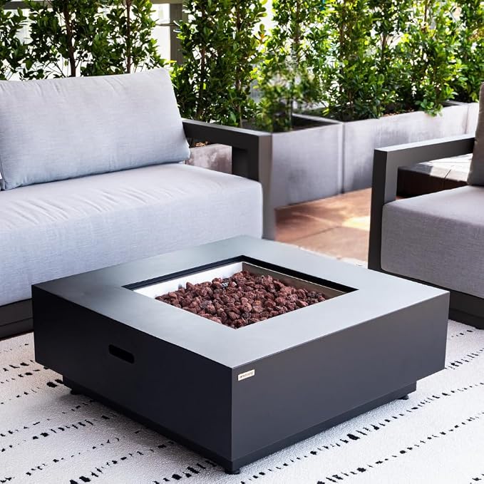 Ashton 36” Propane Fire Pit Smokeless Firepit Outdoor Gas Fire Pit - Image 5