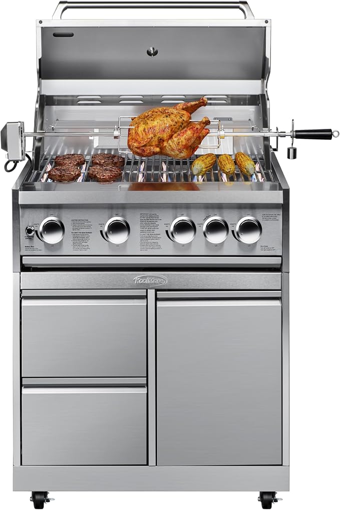 KoolMore 32 in. Heavy-Duty Outdoor Stainless-Steel Cabinet - Image 5