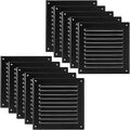 Vent Systems 6 x 6 Inch Pack of 10 Black Vent Cover by VentSystems