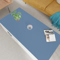 Leather Table Cover, 1.8mm Thick, 24x60 Inch Desk Cover, Large Desk Mat by Zinkooat