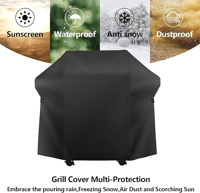 52 Inch 3 Burner Grill Cover, Fits - Image 6