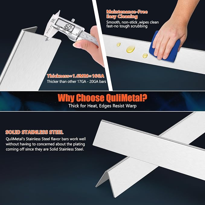 QuliMetal 24.5 Inch Flavorizer Bars - Image 4