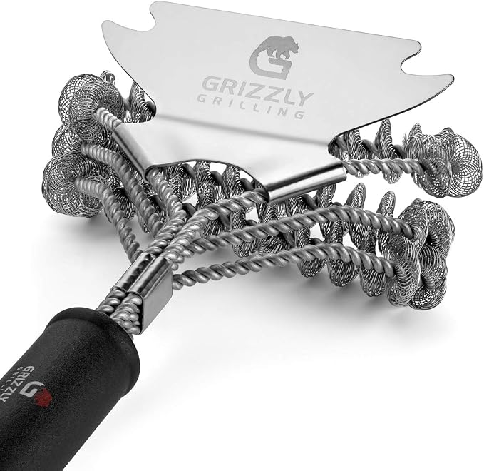 Grill Brush and Scraper by Grizzly+Grilling