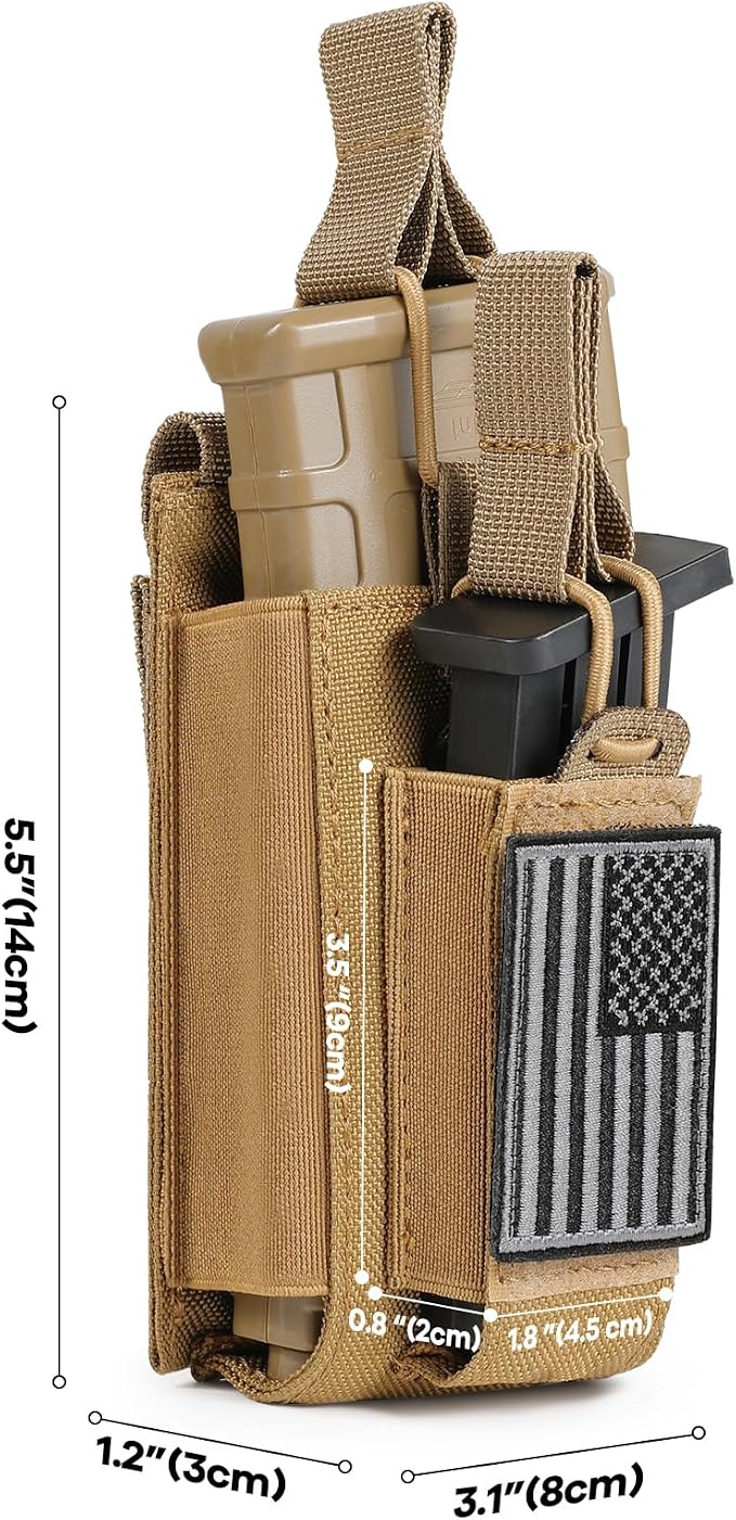 Open-Top Single/Double/Triple Molle Mag Pouch - Image 2