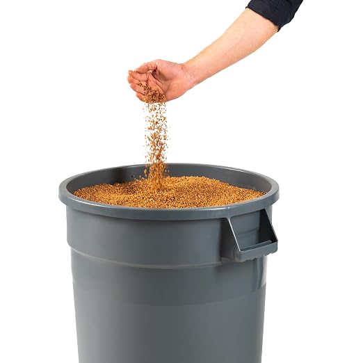 PRO&Family Commercial Round Trash Can - Image 5