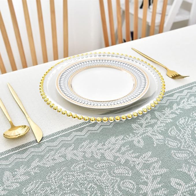 Heavy Duty Cotton Linen Table Cloth - Image 4