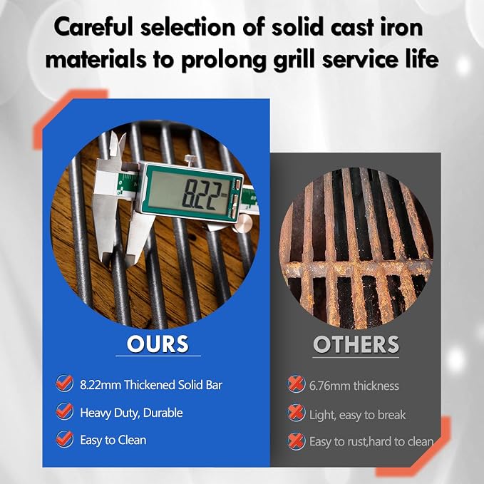 70-01-634 DGF350CSP Grill Grates Heat Tents Replacement Parts - Image 4
