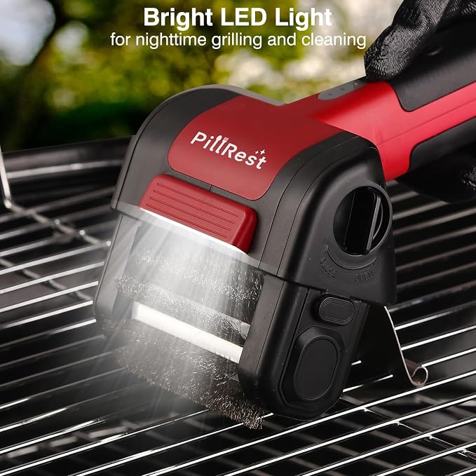 Electric Grill Brush, Cordless Rechargeable Grill Cleaner - Image 3
