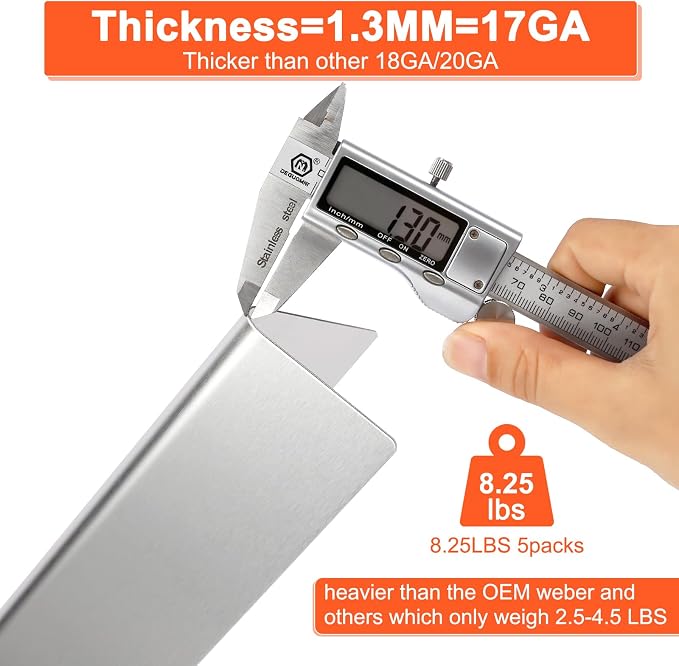 QuliMetal 7537/65903 22.5" Flavor Bars - Image 4