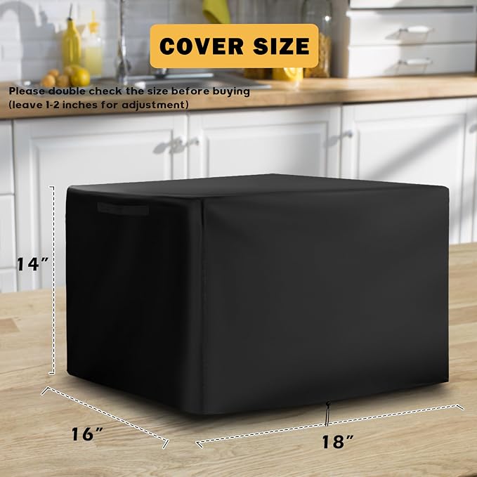 Grill Cover for Bestfire Tabletop 2 Burners Gas Grill, Heavy-Duty 600D Tabletop - Image 7