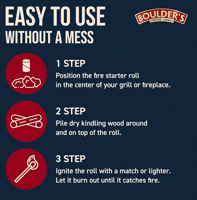 Fire Starter Rolls 60 Pack - Image 6