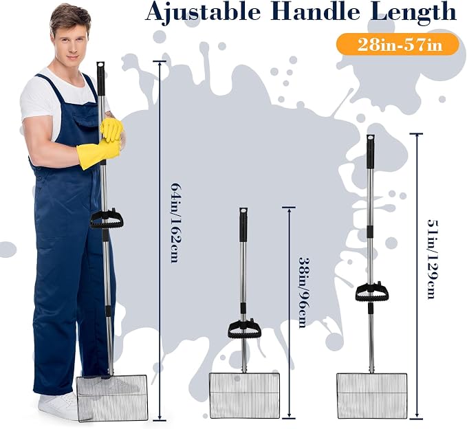 15-inch Large Chicken Poop Scooper - Image 5