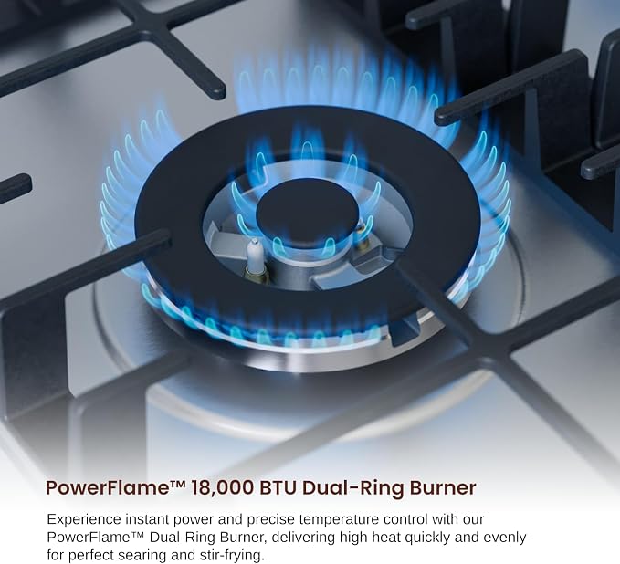 Rangaire RCG341S 34" Gas Cooktop - Image 8