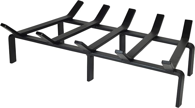 SteelFreak Heavy Duty Steel Fireplace Grate by SteelFreak