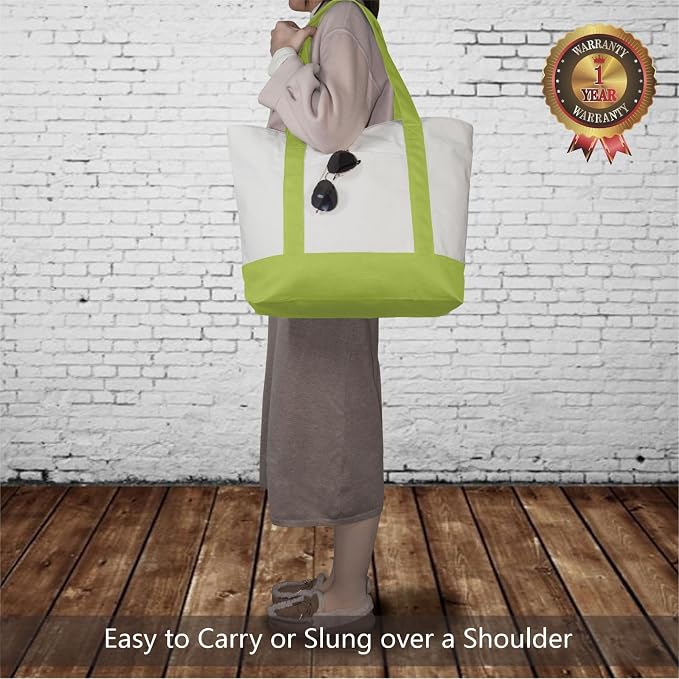 TOPDesign 1-Pack Canvas Tote Bag - Image 2