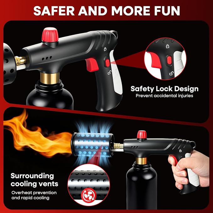 Propane Torch, Cooking Blow Torch Gun - Image 2