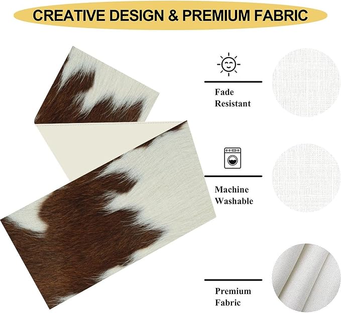 Cow Print Table Runner - Image 5