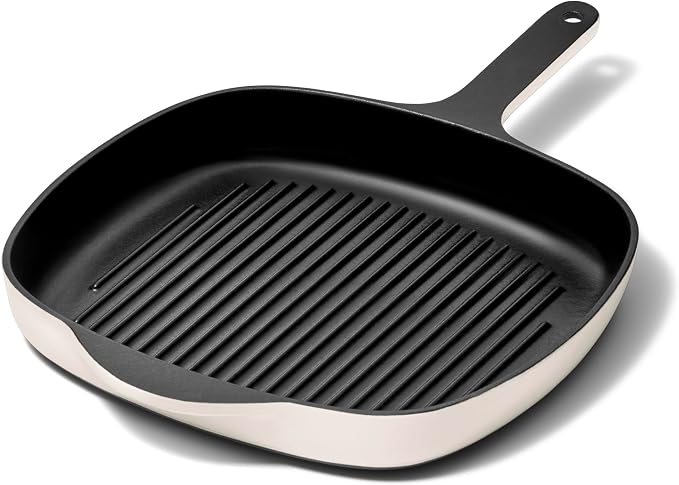Caraway Enameled Cast Iron Grill Pan by Caraway