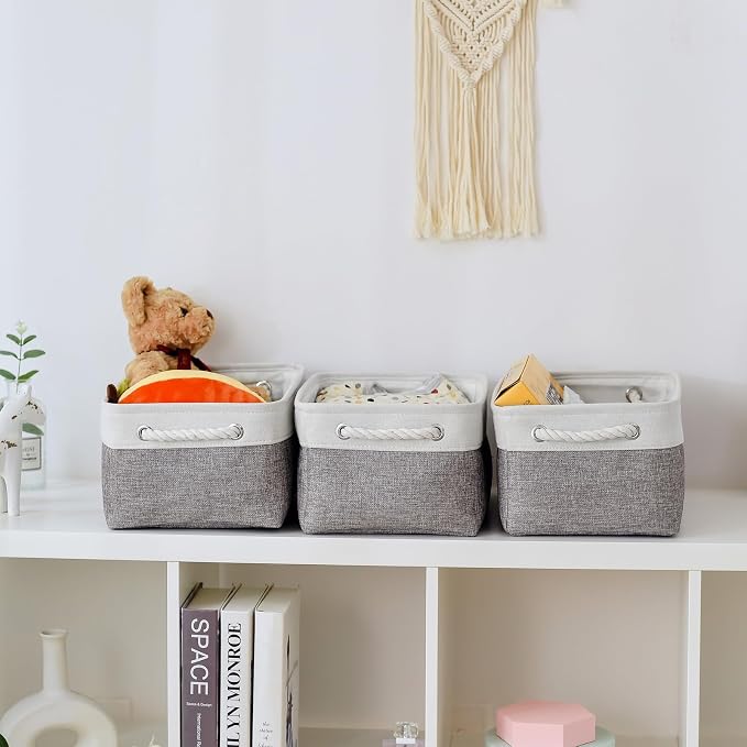 TheWarmHome Storage Bins for Shelves - Image 2