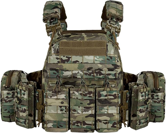 vAv YAKEDA Tactical Outdoor Vest Quick Release Adjustable Hunting Vest by vAv+YAKEDA