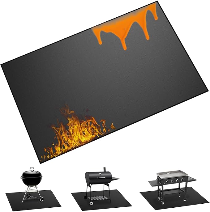 55×39 inch Heavy Duty Large Under Grill Mats by Unknown