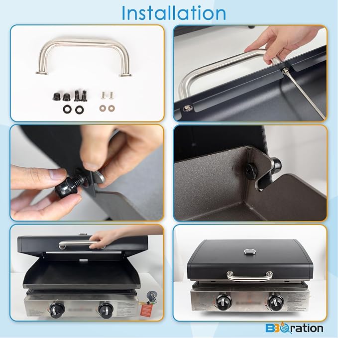 Upgrade Hinged Lid for Blackstone 1666 22 Inch Omnivore Griddles, Griddle Hard - Image 2