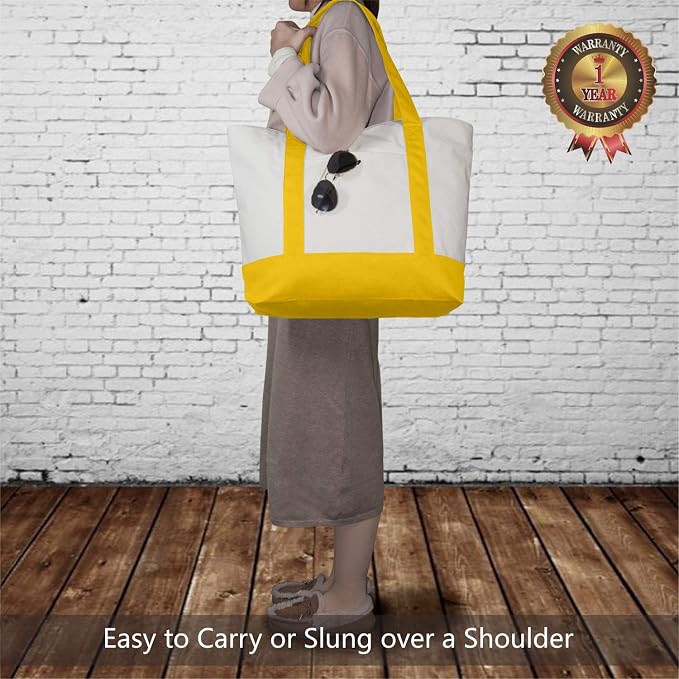 TOPDesign 1-Pack Canvas Tote Bag - Image 2