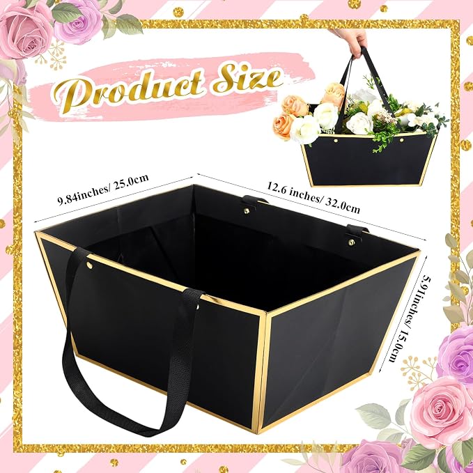 Pinkunn 48 Pcs Basket for Gifts Empty DIY Bulk Gift Basket Kit - Image 3