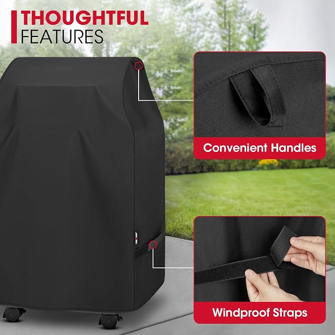 Unicook 2 Burner Grill Cover 32 Inch, Outdoor Small BBQ Cover - Image 6