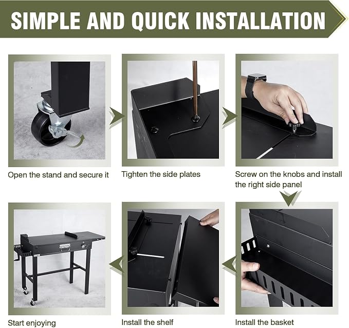 All-in-One Outdoor Grill Table - Image 7