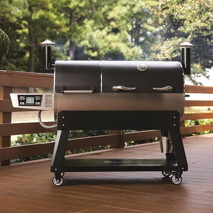 recteq DualFire 1200 Wood Pellet Smoker Grill, Wi-Fi Electric Pellet Grills - Image 4