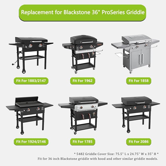 5483 Griddle Cover for Blackstone 28 inch ProSeries Grill Griddle - Image 2
