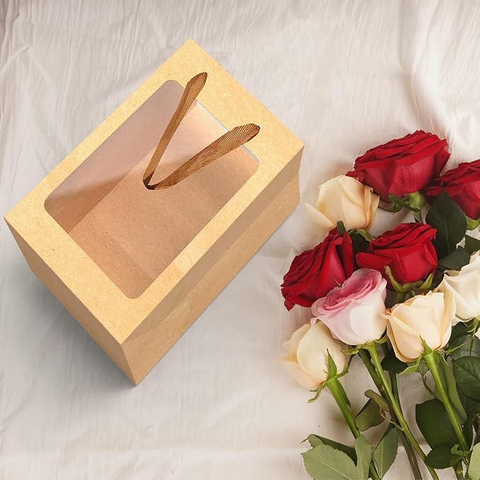 BallHull 12 Pcs Brown Paper Gift Bags - Image 4